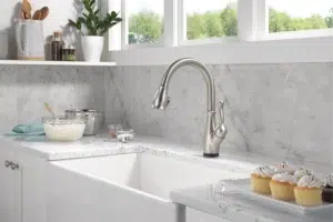 Insite helped a major faucet company save $2.5+ million within their customer service sector while reducing AHT by 1 minute.